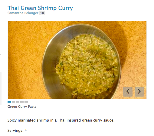 Thai Green Shrimp Curry | Cucumbertown